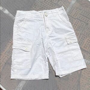 OTB Men's White Cargo Shorts